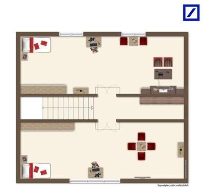 Obergeschoß Haupthaus - 