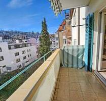 Attraktiv gelegene 3-Zimmer-Wohnung mit Süd-Balkon und Einzelgarage - Stuttgart