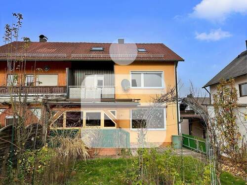 Gartenansicht - Vielseitig nutzbares 1-2 FH in Hemhofen...Zwei Generationen unter einem Dach