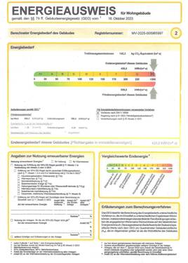 Energieausweis - 