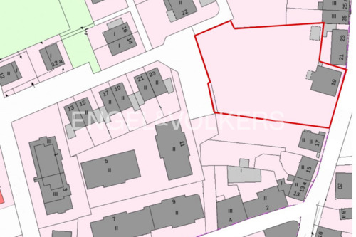 Lage des ursprünglichen Gesamtgrundstückes - 
