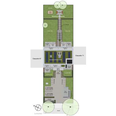 Außenanlagenplan - Terrassenwohnung in Berlin zum Kaufen