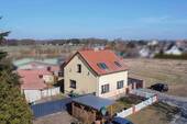 Ansicht Giebelseite (Südwest) - Einfamilienhaus mit 108,20 m&sup2; in Liebenwalde zum Kaufen