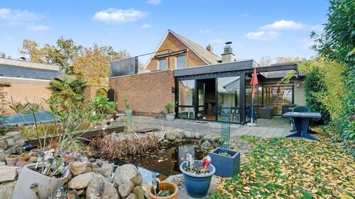 Ansicht Anbau und Wintergarten - 