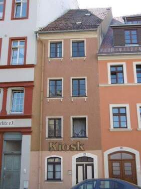 Klosterplatz 11, Front (3).JPG - Wohn- und Geschäftshaus Innenstadt, sanierungsbedürftig, Denkmalabschreibung