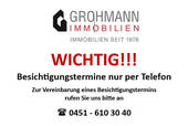 WICHTIGER HINWEIS - 1 Zimmer Etagenwohnung in Lübeck