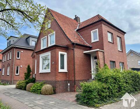Hausansicht - Charmantes historisches Haus im Herzen von Papenburg - solide vermietet und liebevoll modernisiert