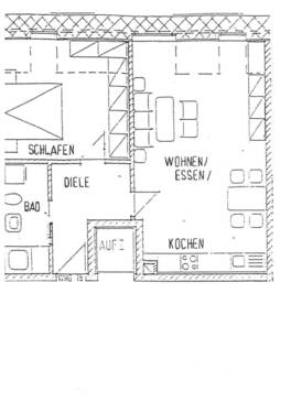 Zuschnitt der Wohnung - 