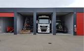 Referenzfoto 1 - Neubau Lager- Garagenpark in Bad Lippspringe