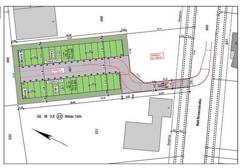 Garagenplan - Garage, Stellplatz in Bad Lippspringe