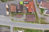 Luftbild - 4 Zimmer Mehrfamilienhaus, Wohnhaus zum Kaufen in Warthausen