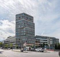 Neue Büroetage 6. Etage in München Westend: Top-Aussicht, 40 Desks, ab sofort