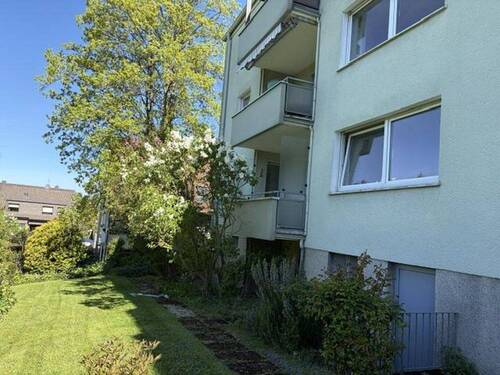 Hausrückseite - 4 Zimmer Etagenwohnung zur Miete in Hagen