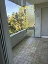 Blick vom Wohnzimmer auf den b - 