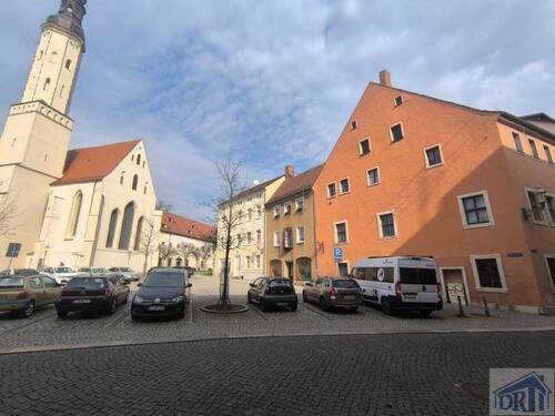 Parkmöglichkeiten gegenüber - 1 Zimmer Gewerbeobjekt (Büro, Produktion, Verkauf) in Zittau