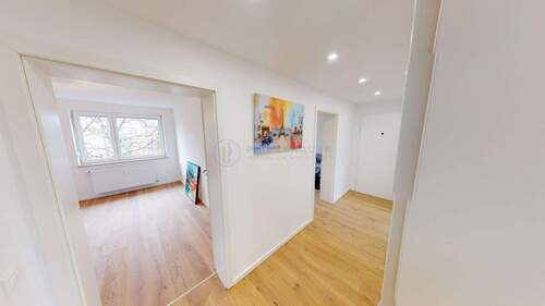 Flur - 1 Zimmer Etagenwohnung zur Miete in München