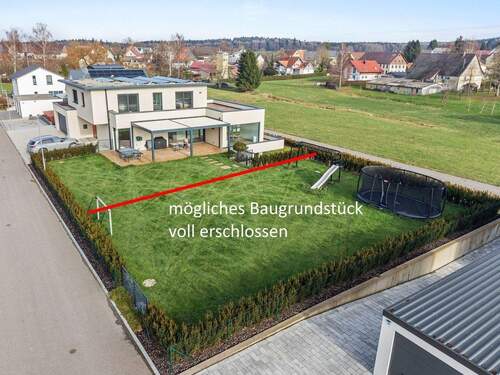 Voll erschlossenes Baugrundstück - 8 Zimmer Einfamilienhaus zum Kaufen in Meßkirch