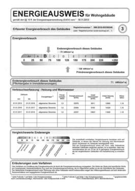 Energieausweis - 