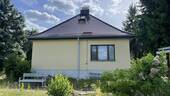Ansicht vom Garten - 3 Zimmer Einfamilienhaus in Hoyerswerda