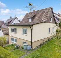 Haus gesucht - Zuhause gefunden. Freistehendes Einfamilienhaus mit Garage - Backnang