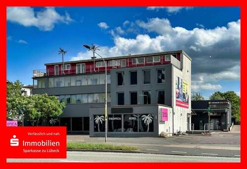 Straßenansicht - Gemischt genutzte Immobilie in verkehrsgünstiger Lage in Lübeck
