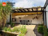 überdachte Terrasse - 8 Zimmer Bungalow zum Kaufen in Dittelbrunn