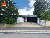Hauszugang Ostansicht - Bungalow mit 298,00 m² in Dittelbrunn zum Kaufen