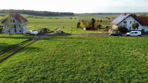 Hinteransicht - Grundstück in Romrod