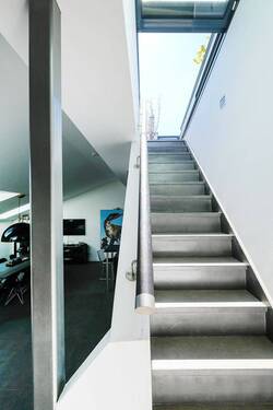Aufgang zur Dachterrasse - 