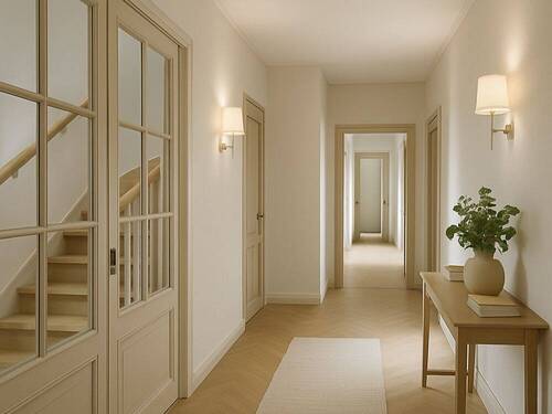 Visuelle Veranschaulichung - Herrenhaus Flur OG - 