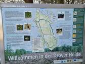 Hinweisschild Drover Heide - 