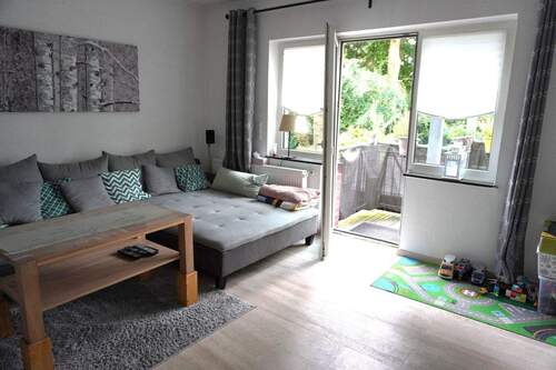 Wohnzimmer - Etagenwohnung mit 95,00 m² in Lingen (Ems) zur Miete