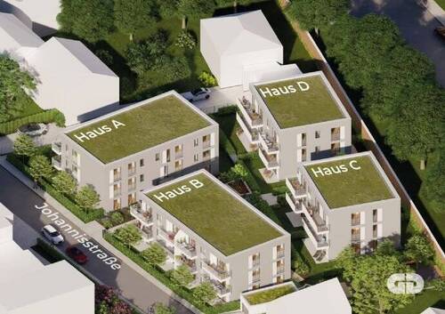 Vogelperspektive - Etagenwohnung mit 80,00 m² in Regensburg zum Kaufen