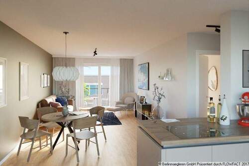 Beispielwohnung Wohnküche - 6 Zimmer Etagenwohnung zum Kaufen in Berlin