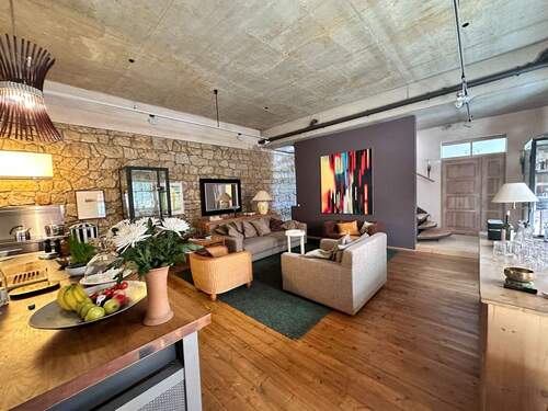 Wohnbereich EG - Modernes Wohnen im Loft-Ensemble mit historischem Ambiente