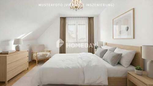 Schlafzimmer 1-Musterfoto (virtuelle Inszenierung)4 - 
