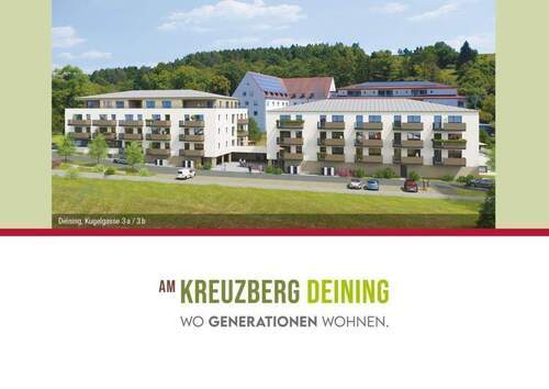 Am KREUZBERG Deining - 2 Zimmer Etagenwohnung zum Kaufen in Deining