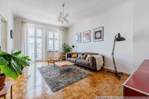 Zimmer 1 mit balkonzugang - 4 Zimmer Etagenwohnung zum Kaufen in Berlin