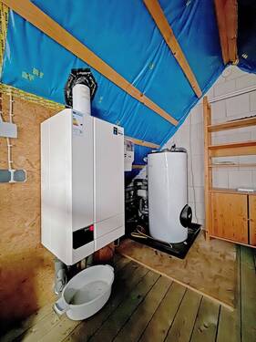 Heizungsanlage Spitzboden - 