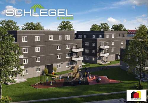 Haus 3 + 4 Innenhof - 4 Zimmer Etagenwohnung in Murrhardt