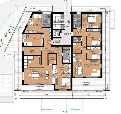 Penthousegeschoss - 