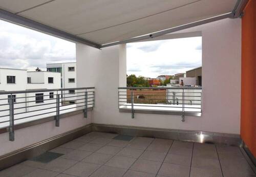 Dachterrasse mit Markise - 