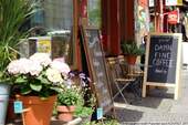 Urbane Straßencafes - 
