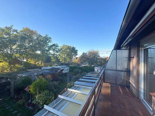 den eigenen Balkon - 