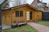 Großes Holzgartenhaus - 