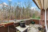 Balkon mit Waldblick - 