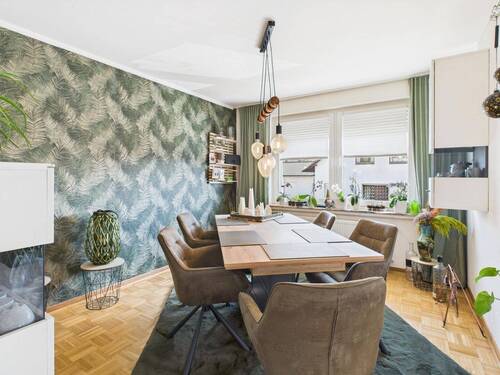 Essbereich - Schöne, helle Erdgeschosswohnung mit eigenem Garten.