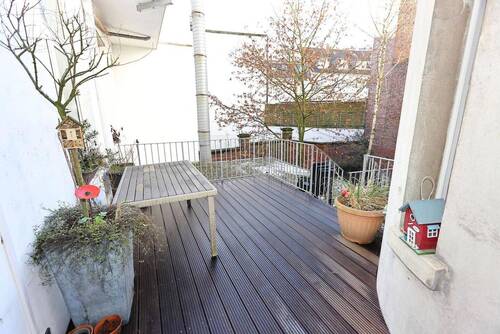 Terrasse - Terrassenwohnung mit 120,10 m² in Solingen zur Miete