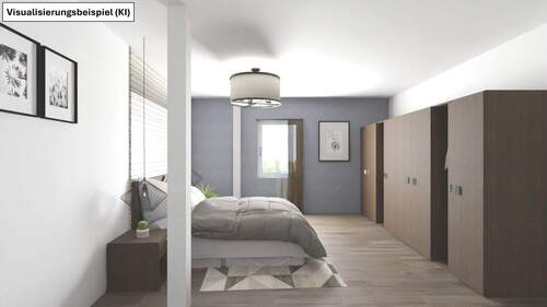 Schlafzimmer - Etagenwohnung mit 88,00 m&sup2; in Berlin zum Kaufen