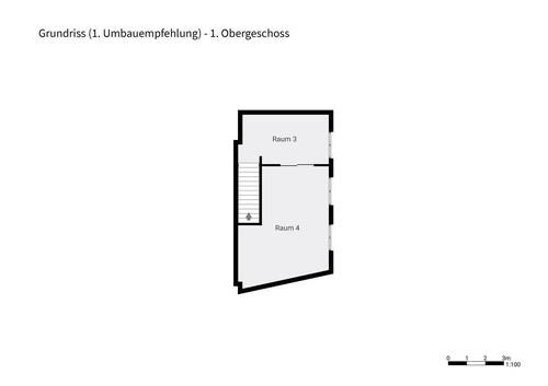 Grundris - Umbauempfehlung 1.OG - 